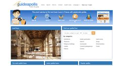 Desktop Screenshot of guideapolis.fr